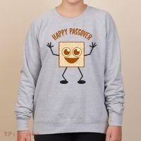 Happy Passover Cute Joyful Sedar Feast Gift Women's Sweatshirt thumb 0