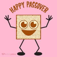 Happy Passover Cute Joyful Sedar Feast Gift Coaster thumb 2