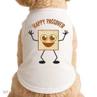 Happy Passover Cute Joyful Sedar Feast Gift Doggie Tank