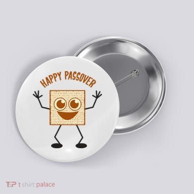 Happy Passover Cute Joyful Sedar Feast Gift Button