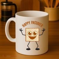 Happy Passover Cute Joyful Sedar Feast Gift Coffee Mug thumb 4