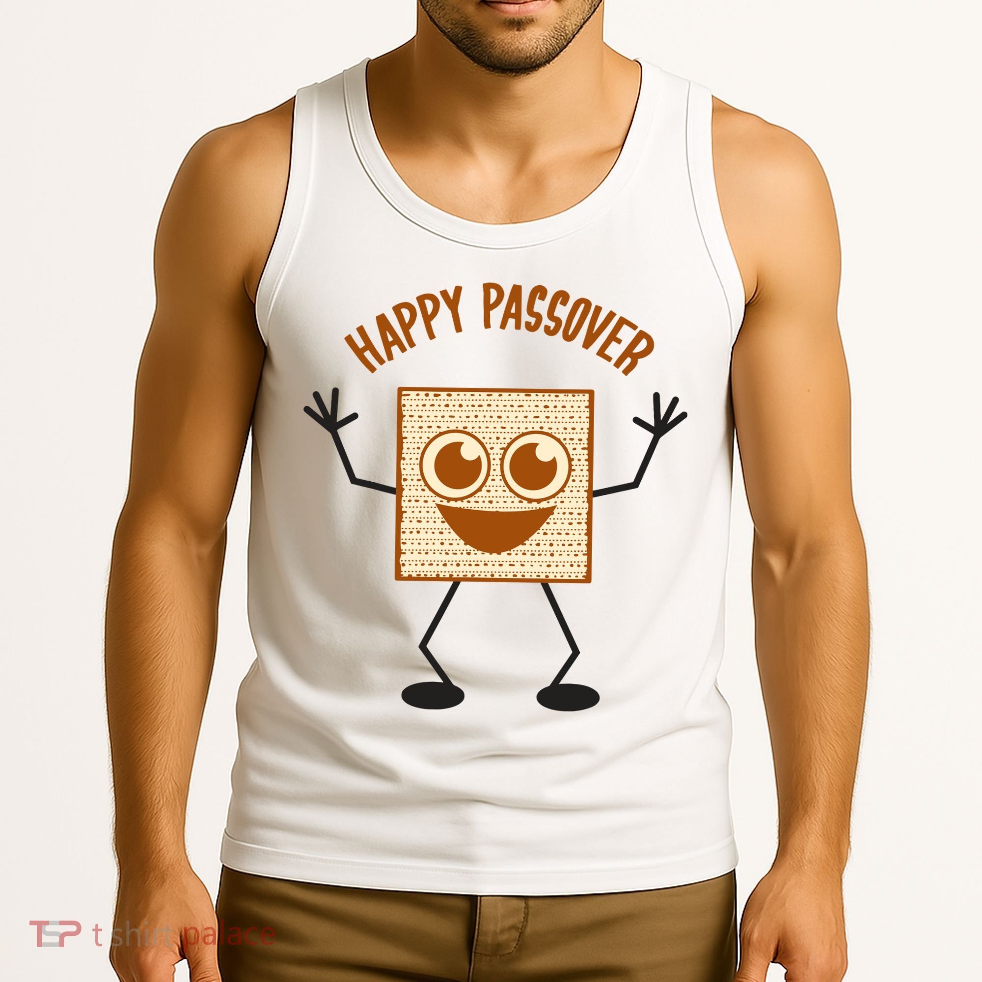 Happy Passover Cute Joyful Sedar Feast Gift Tank Top