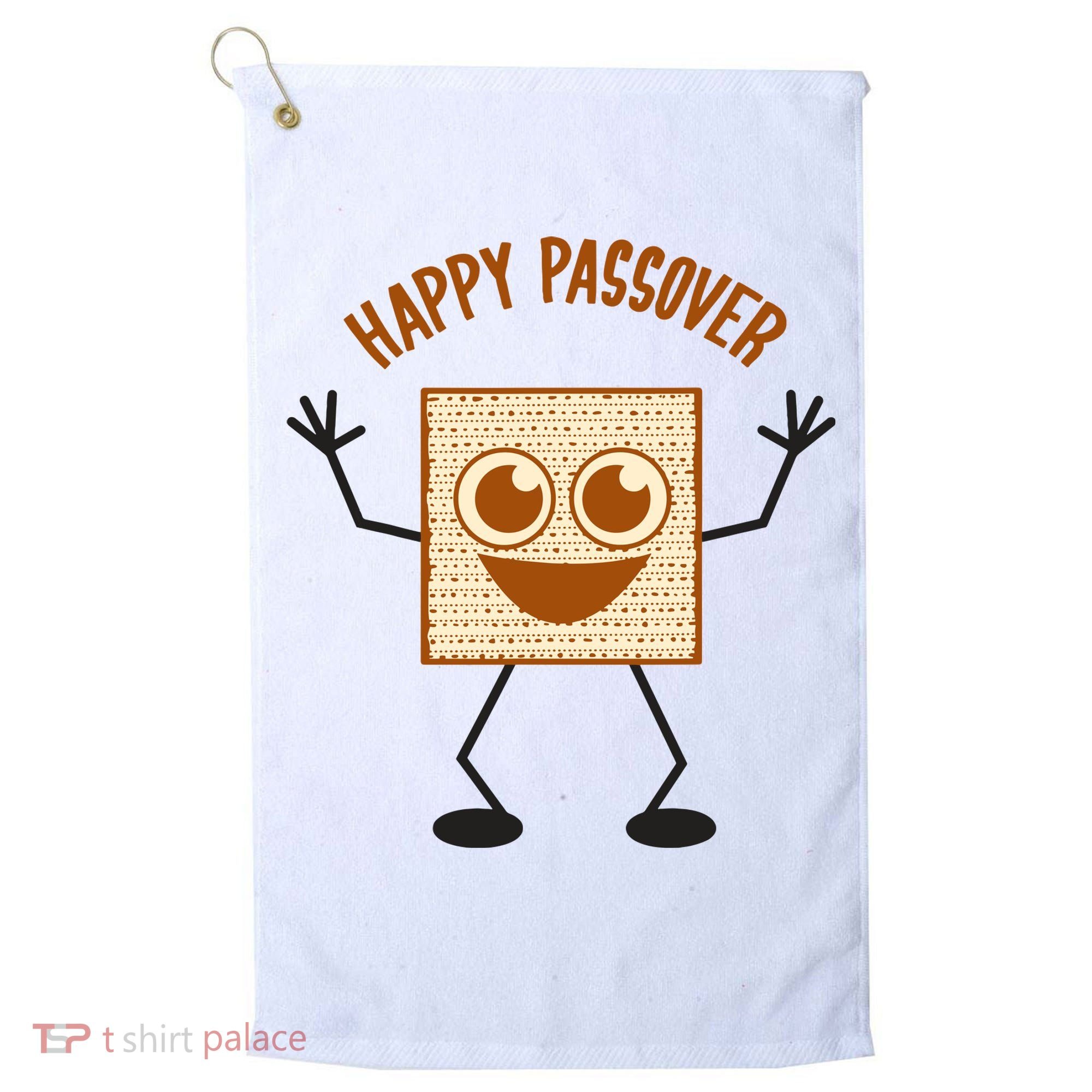Happy Passover Cute Joyful Sedar Feast Gift Golf Towel