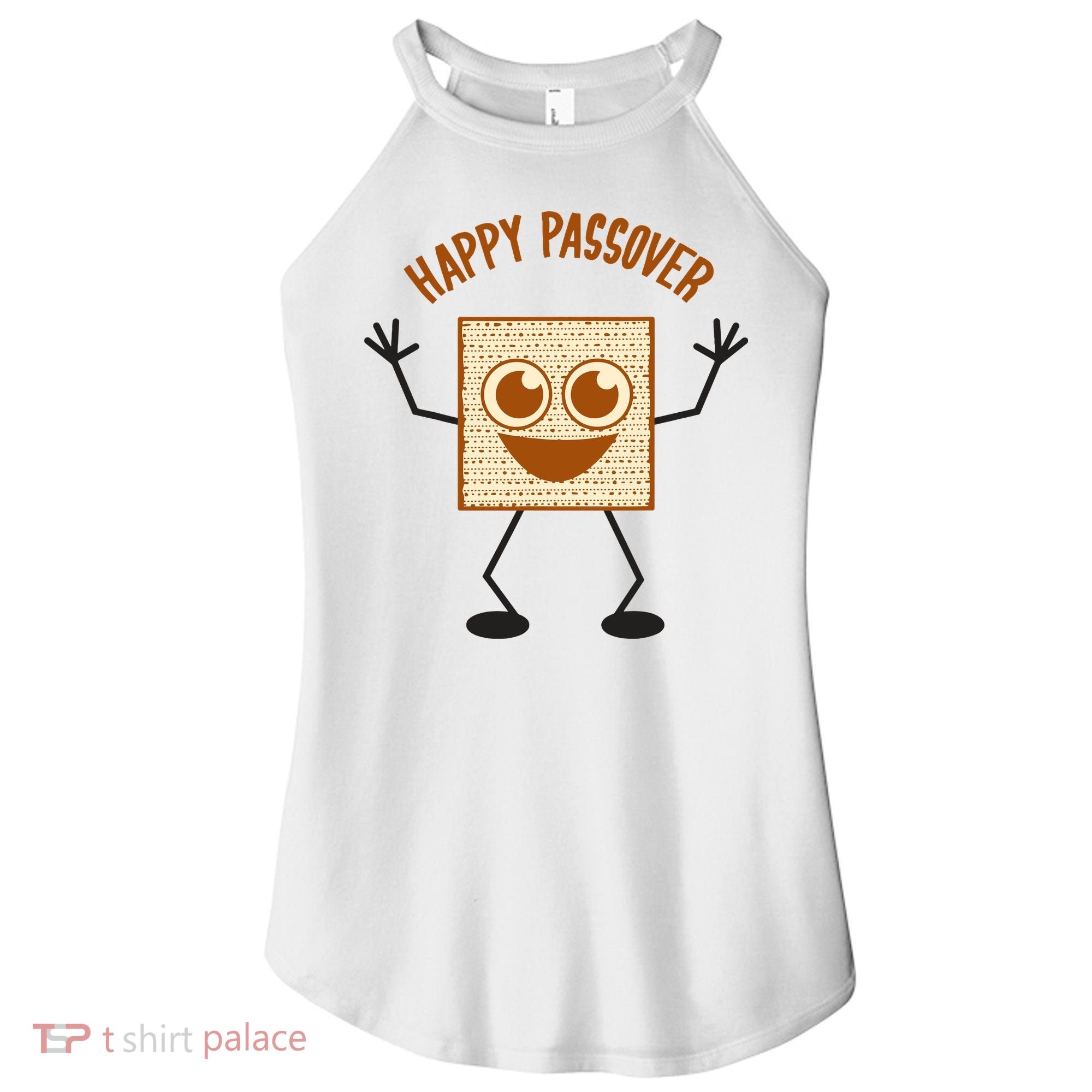 Happy Passover Cute Joyful Sedar Feast Gift Women's Perfect Tri Rocker Tank