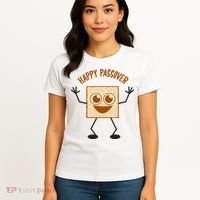 Happy Passover Cute Joyful Sedar Feast Gift Women's T-Shirt thumb 4