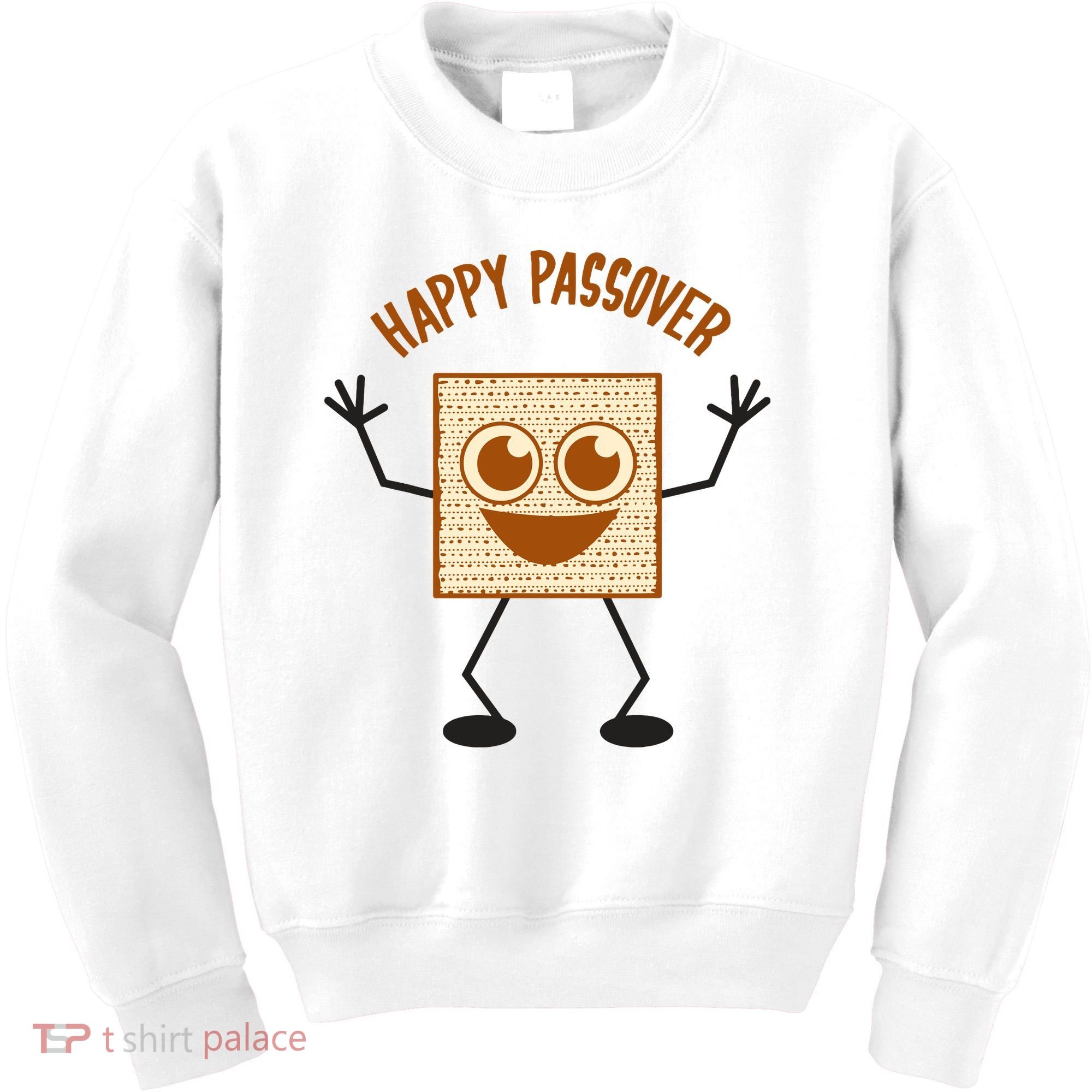 Happy Passover Cute Joyful Sedar Feast Gift Kids Sweatshirt