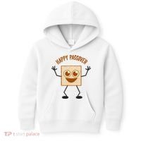 Happy Passover Cute Joyful Sedar Feast Gift Kids Hoodie thumb 0