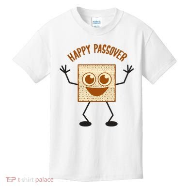 Happy Passover Cute Joyful Sedar Feast Gift Kids T-Shirt