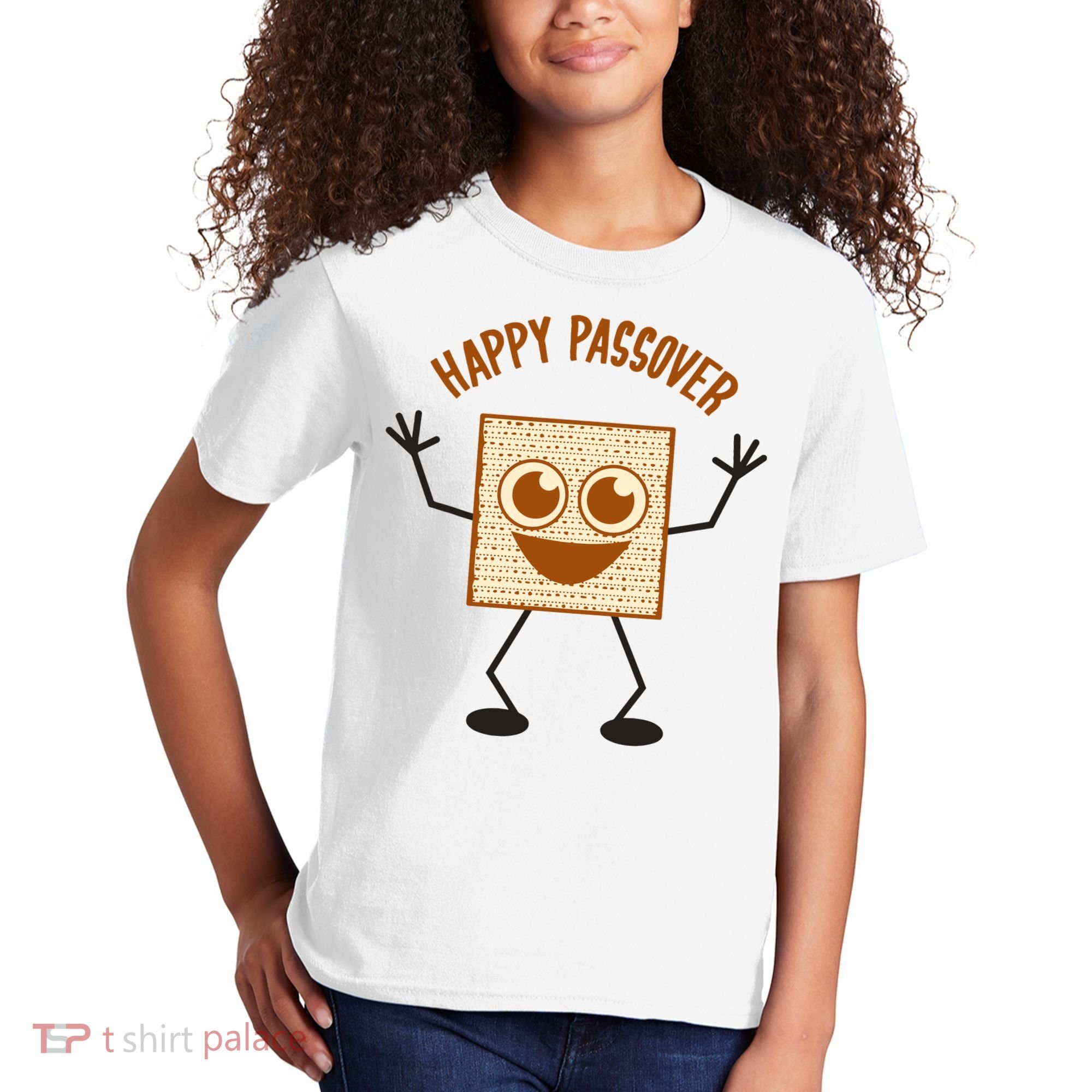 Happy Passover Cute Joyful Sedar Feast Gift Kids T-Shirt