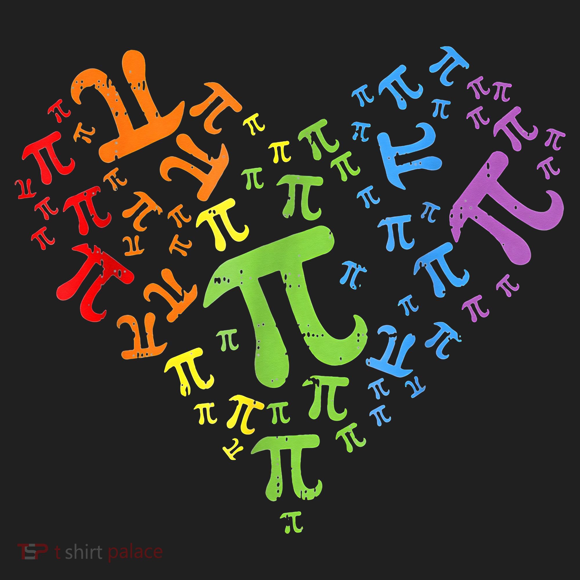 Heart Pi Day Funny Graphic Math Teacher Women's Sweatshirt