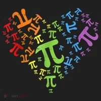 Heart Pi Day Funny Graphic Math Teacher Women's Sweatshirt thumb 2