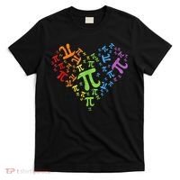 Heart Pi Day Funny Graphic Math Teacher T-Shirt thumb 0