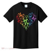 Heart Pi Day Funny Graphic Math Teacher Kids T-Shirt thumb 0