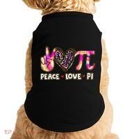 Happy Pi Day Mathematic Math Teacher Peace Love Pi Day Gift Doggie Tank thumb 0