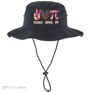 Happy Pi Day Mathematic Math Teacher Peace Love Pi Day Gift Bucket Hat