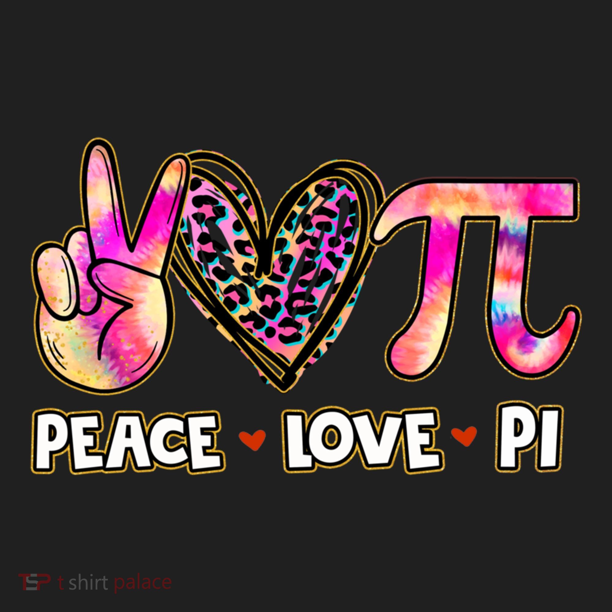 Happy Pi Day Mathematic Math Teacher Peace Love Pi Day Gift Beanie