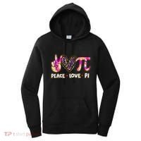 Happy Pi Day Mathematic Math Teacher Peace Love Pi Day Gift Women's Hoodie thumb 0