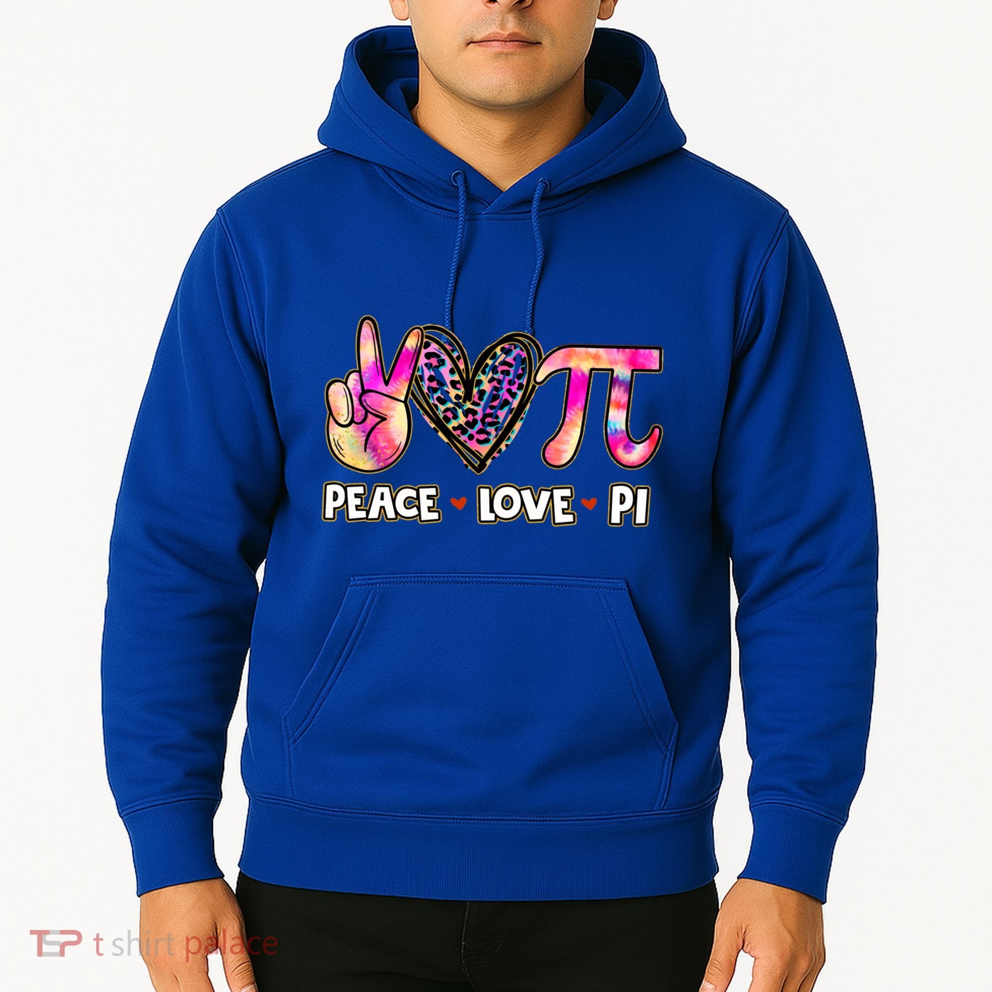 Happy Pi Day Mathematic Math Teacher Peace Love Pi Day Gift Hoodie