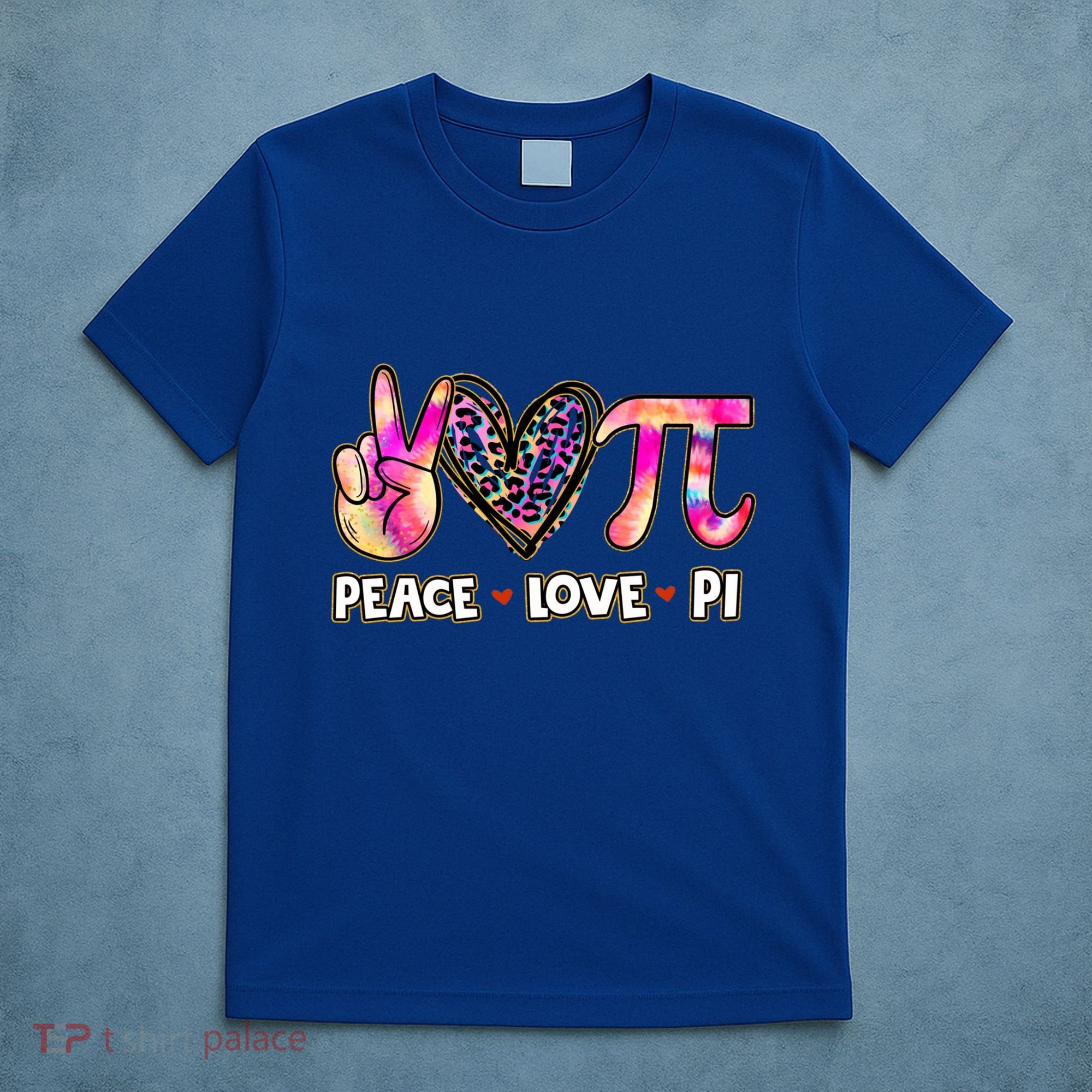 Happy Pi Day Mathematic Math Teacher Peace Love Pi Day Gift T-Shirt
