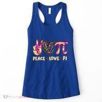 Happy Pi Day Mathematic Math Teacher Peace Love Pi Day Gift Women's Tank Top thumb 0