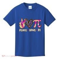 Happy Pi Day Mathematic Math Teacher Peace Love Pi Day Gift Kids T-Shirt thumb 0
