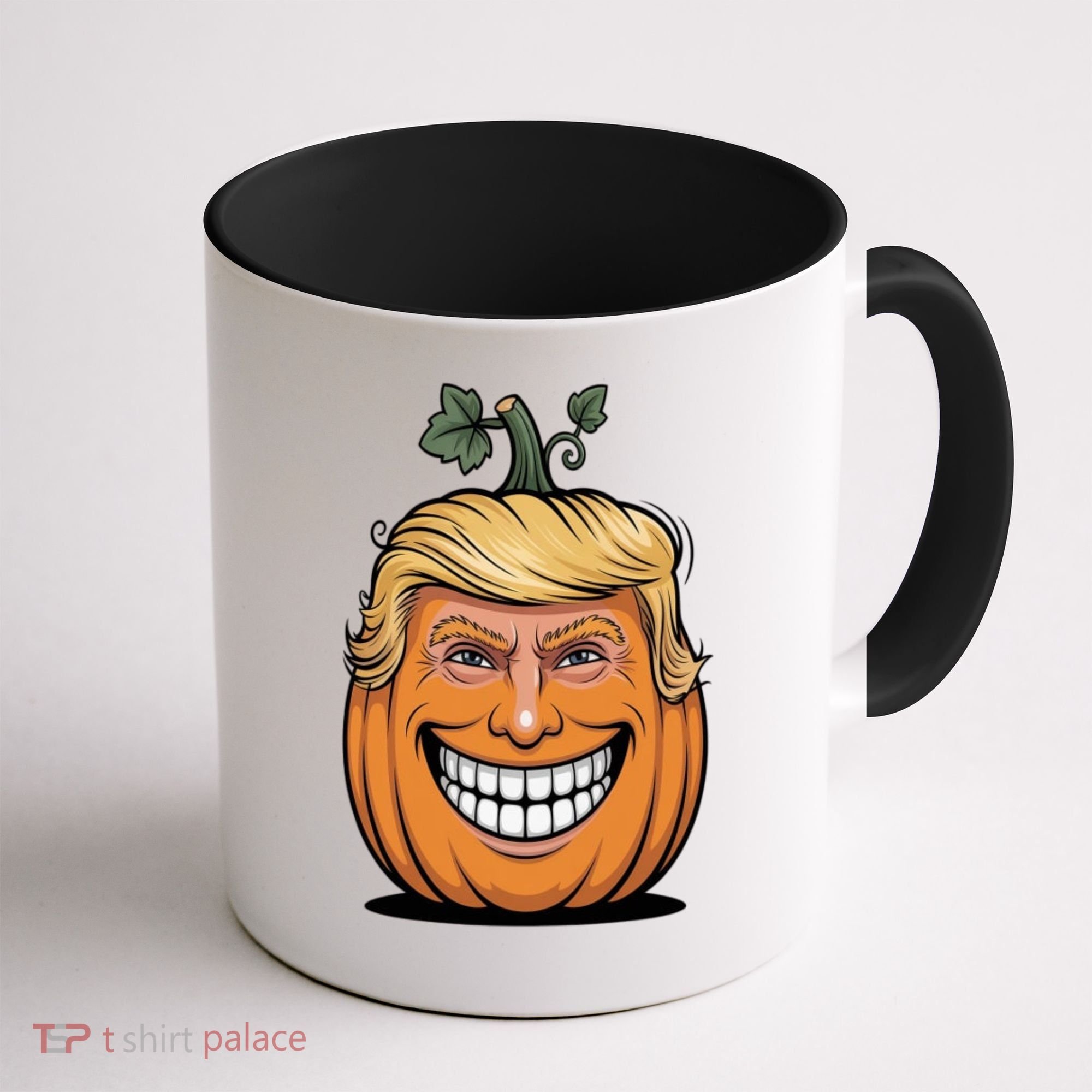 Halloween Pumpkin Donald Trump Funny Coffee Mug