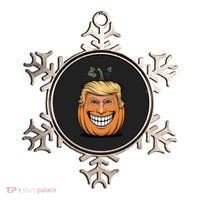 Halloween Pumpkin Donald Trump Funny Ornament thumb 0