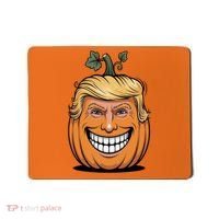 Halloween Pumpkin Donald Trump Funny Mousepad thumb 0