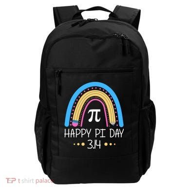 Happy Pi Day Pencil Rainbow March 14th Backpack