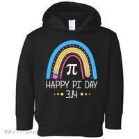 Happy Pi Day Pencil Rainbow March 14th Toddler Hoodie thumb 0