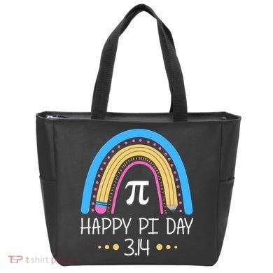 Happy Pi Day Pencil Rainbow March 14th Tote Bag