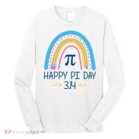 Happy Pi Day Pencil Rainbow March 14th Long Sleeve Shirt thumb 0