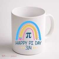 Happy Pi Day Pencil Rainbow March 14th Coffee Mug thumb 1