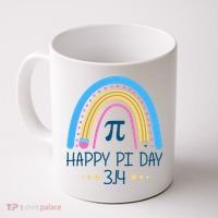 Happy Pi Day Pencil Rainbow March 14th Coffee Mug thumb 0