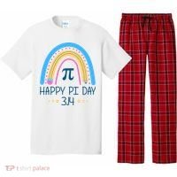 Happy Pi Day Pencil Rainbow March 14th Pajama Set thumb 0