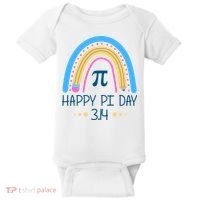 Happy Pi Day Pencil Rainbow March 14th Baby Bodysuit thumb 0