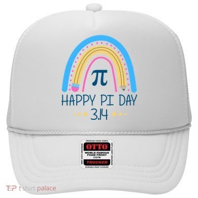 Happy Pi Day Pencil Rainbow March 14th Hat