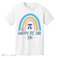Happy Pi Day Pencil Rainbow March 14th Kids T-Shirt thumb 0