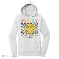 Happy Pi Day 3. 14 Vibes Cute Smile Face Pi Day Women's Hoodie thumb 0