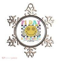 Happy Pi Day 3. 14 Vibes Cute Smile Face Pi Day Ornament thumb 0