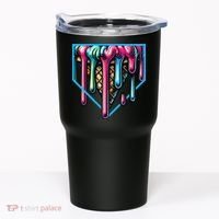 Home Plate Drip Ice Cream Softball & Baseball Tumbler thumb 0