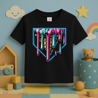 Home Plate Drip Ice Cream Softball & Baseball Toddler T-Shirt thumb 3