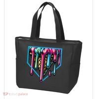 Home Plate Drip Ice Cream Softball & Baseball Tote Bag thumb 3