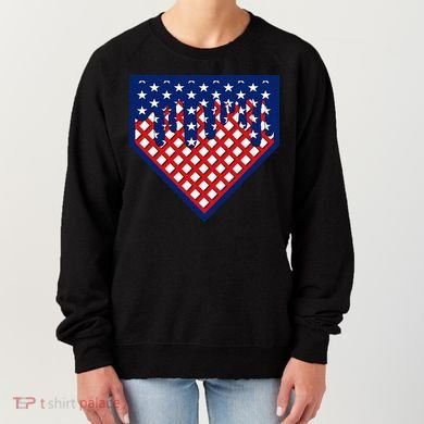 Home Plate Drip Ice Cream Softball & Baseball Women's Sweatshirt