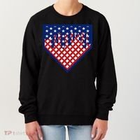 Home Plate Drip Ice Cream Softball & Baseball Women's Sweatshirt thumb 0