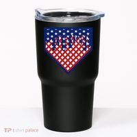 Home Plate Drip Ice Cream Softball & Baseball Tumbler thumb 0