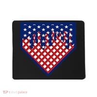 Home Plate Drip Ice Cream Softball & Baseball Mousepad thumb 0