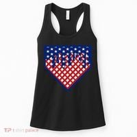 Home Plate Drip Ice Cream Softball & Baseball Women's Tank Top thumb 0