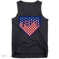 Home Plate Drip Ice Cream Softball & Baseball Tank Top thumb 0