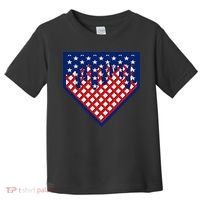 Home Plate Drip Ice Cream Softball & Baseball Toddler T-Shirt thumb 0